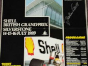 British Grand Prix 1989 at Silverstone Signed by Mass