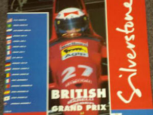 British Grand Prix 1991 at Silverstone Signed by Mass