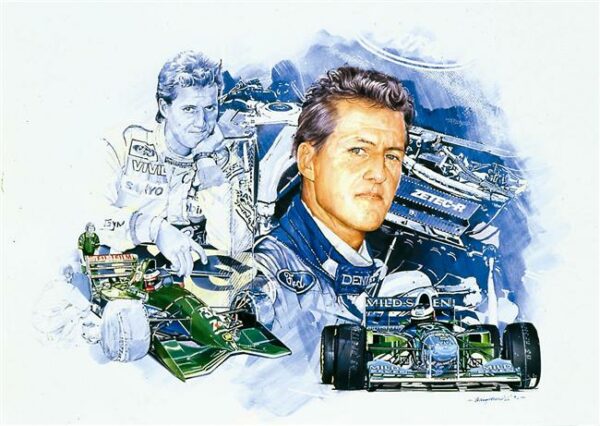 Michael Schumacher- Portrait - Craig Warwick