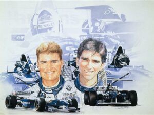 David Coulthard & Damon Hill