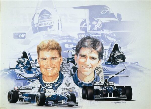 David Coulthard & Damon Hill