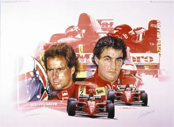 Gerhard Berger & Jean Alesi - Craig Warwick