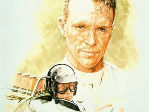 Dan Gurney - Autographed Print