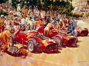 Ferrari Team III Autographed by Cliff Allison