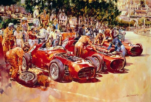 Ferrari Team III Autographed by Cliff Allison