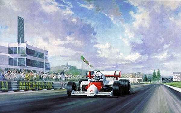 Championship Challenger Signed by Prost