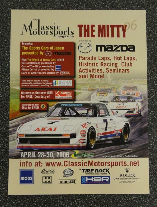 The Walter Mitty 2006 Vintage Style Poster