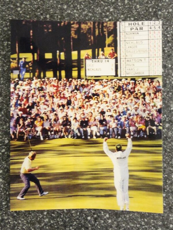 Jack Nicklaus at the Masters