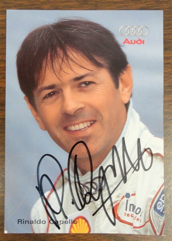 Rinaldo Capello Autographed Team Card