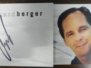 Gerhard Berger Autographed Team Card