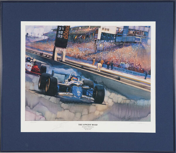 The Longest Road Signed by Jacques Villeneuve