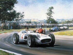 Fangio Signed by Fangio & Moss