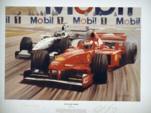 Fantastic Finish Autographed by Eddie Irvine