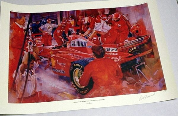 Ferrari Team Practice- Craig Warwick