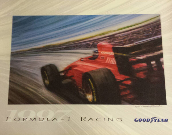 Goodyear #1 1997 Formula 1 Racing