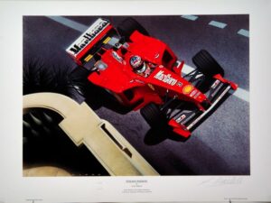Italian Passion Michael Schumacher Print