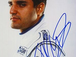 Juan Pablo Montoya Autographed Photo