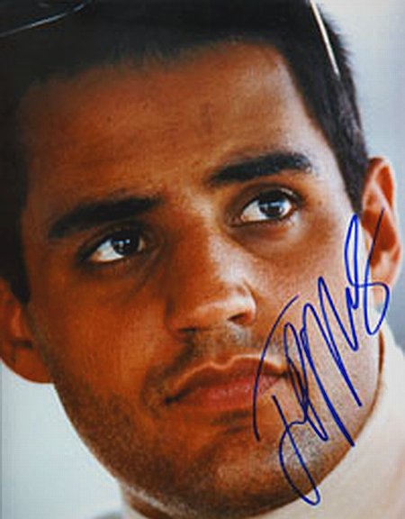 Juan Pablo Montoya Autographed Photo