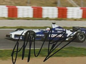 Juan Pablo Montoya Autographed Photo
