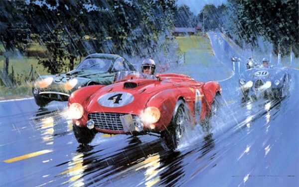 LeMans 1954 with 14 Autographs
