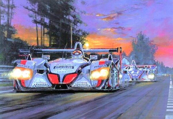 Le Mans 2004 Signed by Ara, Capello & Kristensen