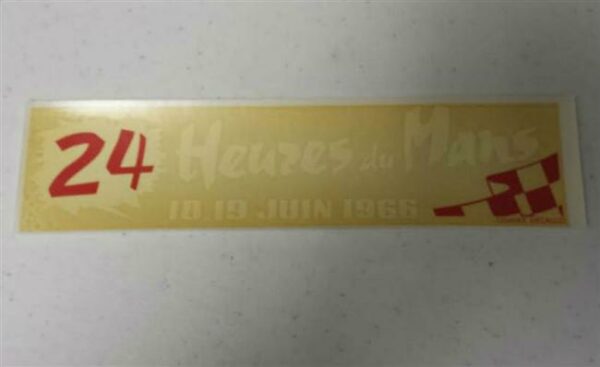 24 Heures du Mans Bumper Sticker