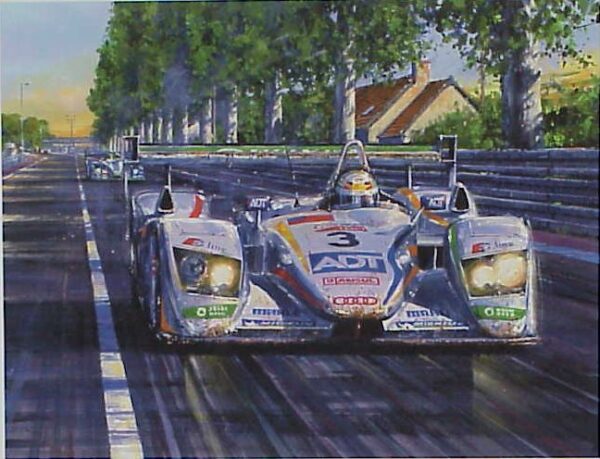 Le Mans 2005 Signed by Kristensen, Lehto & Werner