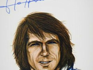 Ligier Gitanes Team Card Signed by Jacques Laffite