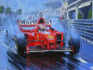 Michael Schumacher The Rain King - Nicholas Watts