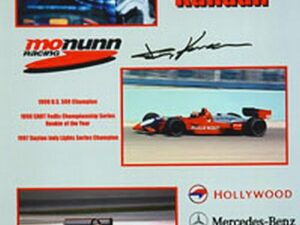 MoNunn Team Card Autographed by Tony Kanaan