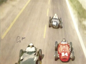Moss Racing - Down The Stretch - Signed by Stirling Moss