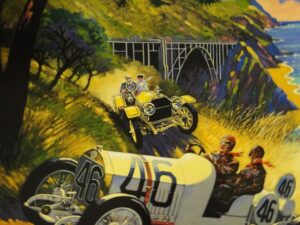 2012 Pebble Beach Tour D'Elegance Poster