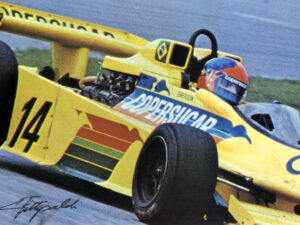 Promo Card Autographed by Emerson Fittipaldi