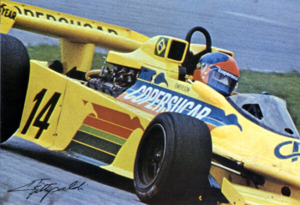 Promo Card Autographed by Emerson Fittipaldi