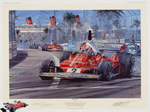 Regazzoni Signed by Clay Regazzoni