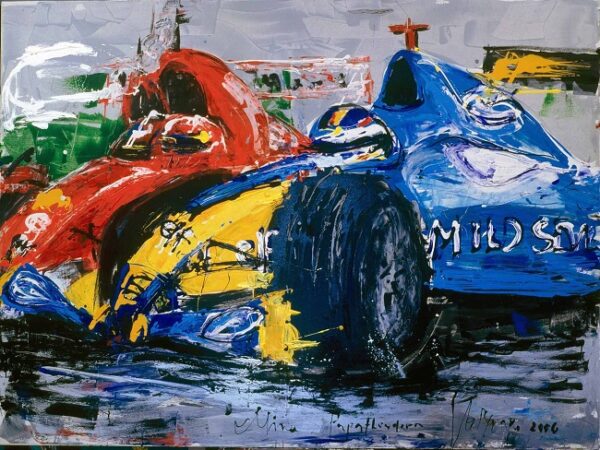 Renault Ferrari Double - Mina Papatheodorou Valyraki
