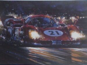 Sebring 1970-Ferrari 512 S Autographed by Andretti