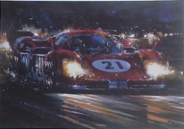 Sebring 1970-Ferrari 512 S Autographed by Andretti