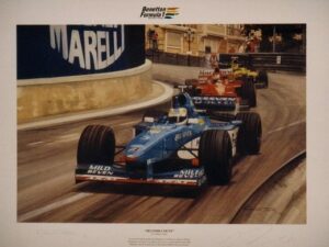 Seconds Count Signed by Giancarlo Fisichella
