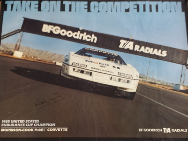 Take On The Competition Poster Signed by Haywood