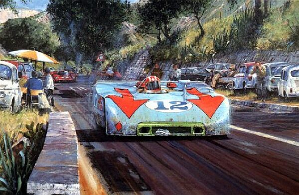 Targa Florio 1970 - 5 Autographs