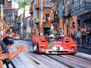 Targa Florio 1972 Signed by Merzario & Munari