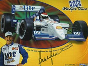 Team Card Autographed by Bobby Rahal