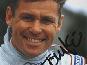 Team Card Autographed by Tom Kristensen
