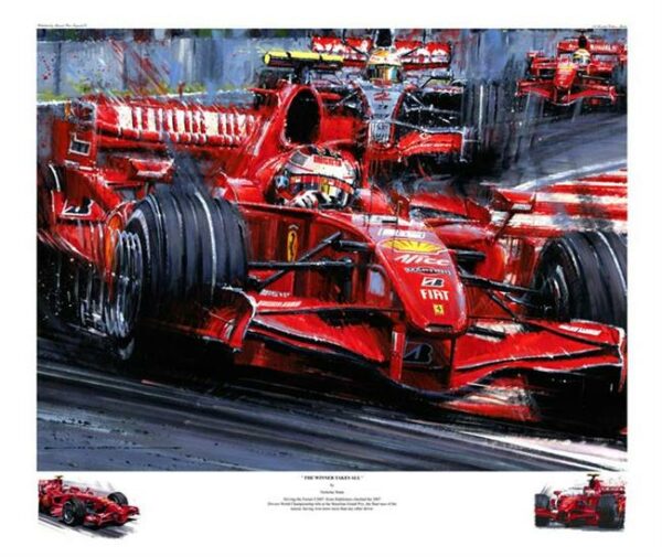 The Winner Takes All Signed by Kimi Raikkonen