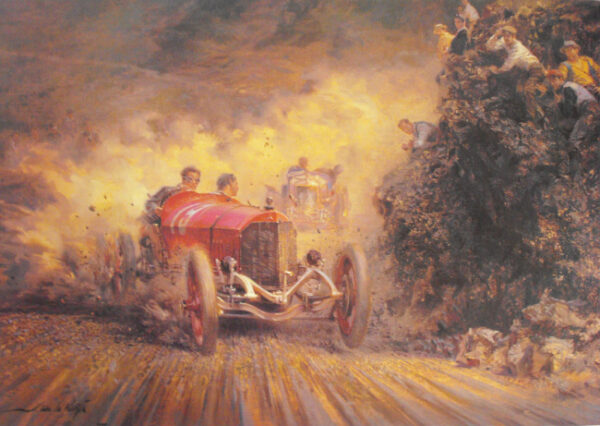 The Great Targa Driver Masetti Print