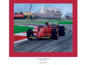 You Never Forget Your First Jean Alesi Print