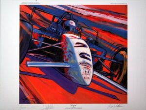 de Ferran Autographed Print