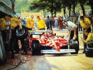 Villeneuve Pit Stop