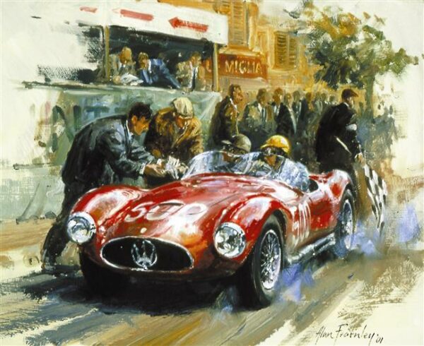Maserati A6GCS Mille Miglia Print